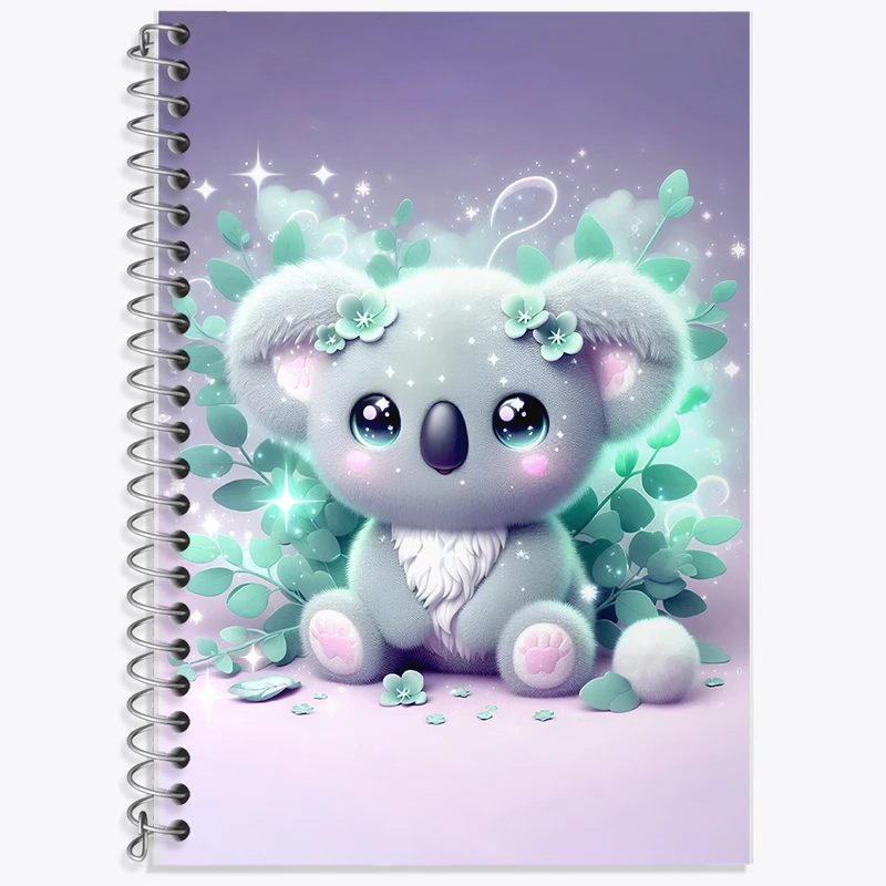 دفتر نت موسیقی 50 برگ خندالو طرح کوآلا بامزه کد F5463