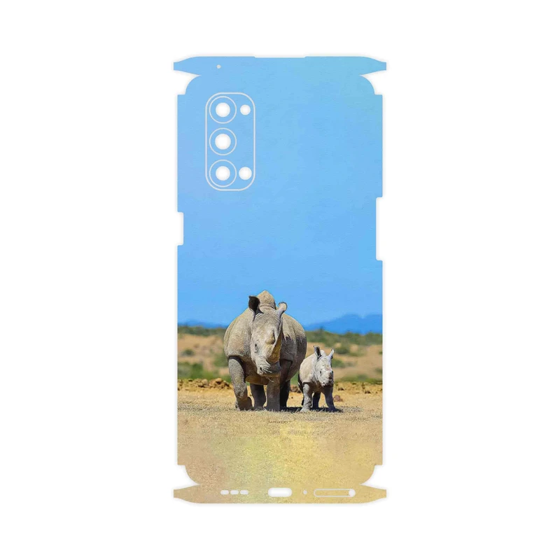 برچسب پوششی ماهوت مدل Rhino-FullSkin مناسب برای گوشی موبایل اپو Reno4 Pro 5G