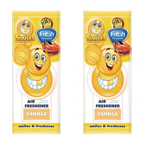 خوشبو کننده خودرو  فرش وی مدل Smile Vanilla - بسته 2  عددی
