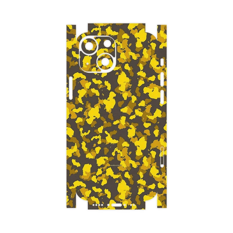 برچسب پوششی ماهوت مدل Yellow Infantry Army-FullSkin مناسب برای گوشی موبایل اپل iPhone 13 Mini