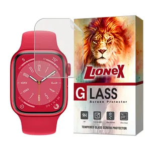 محافظ صفحه نمایش نانو لایونکس مدل MTBWL مناسب برای اپل واچ Series 7 Aluminum / 8 / 9 45 mm