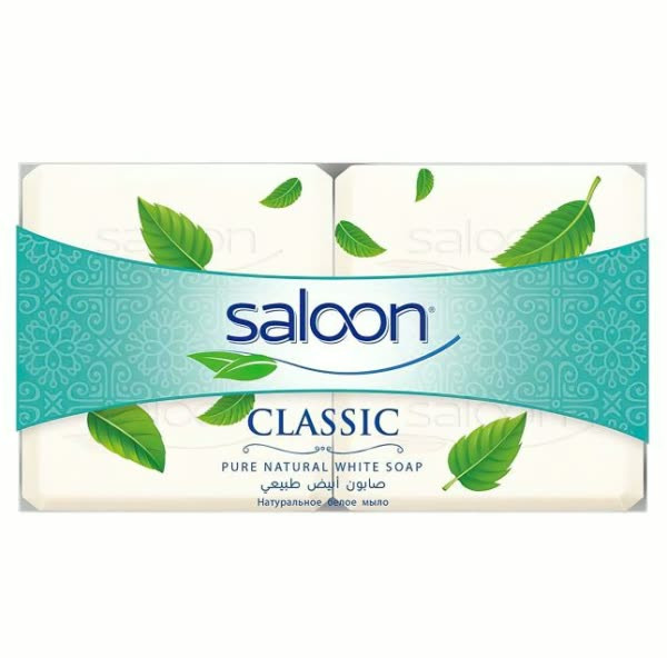 صابون شستشو سالون مدل classic وزن 150 گرم بسته 4 عددی صابون شستشو سالون مدل classic وزن 150 گرم بسته 4 عددی