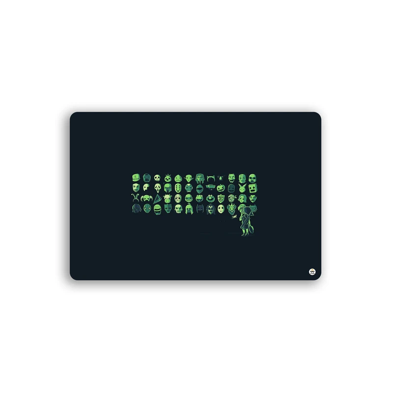 ماوس پد مخصوص بازی شادیت مدل صورتک ها کد2147 سایز 37*24 سانتی متر