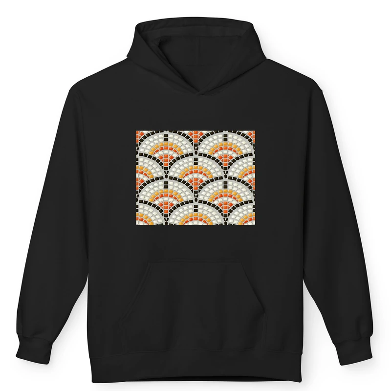 هودی مردانه پاد آفرین مدل فرش و گلیم و کاشی کد 1176