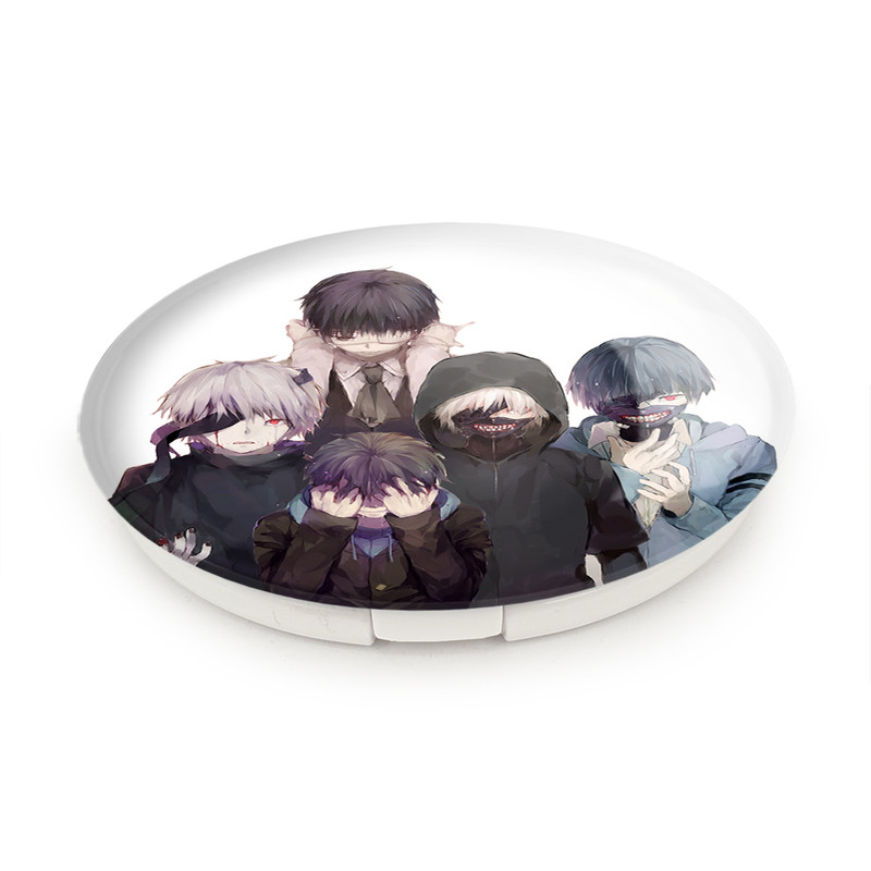 آینه جیبی خندالو طرح کانکی کن انیمه توکیو غول Tokyo Ghoul مدل تاشو کد 11902 آینه جیبی خندالو طرح کانکی کن انیمه توکیو غول Tokyo Ghoul مدل تاشو کد 11902