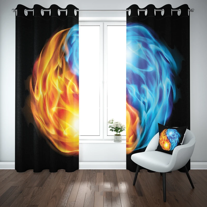 پرده مدل b2168 سایز 140×280 سانتی متر