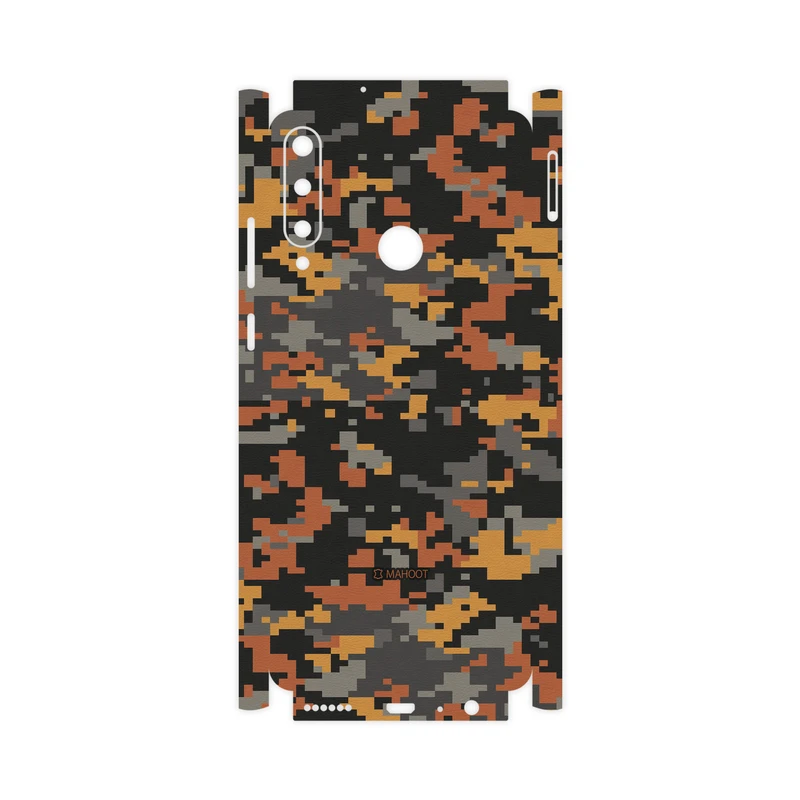 برچسب پوششی ماهوت مدل Army-Autumn-pixel-FullSkin مناسب برای گوشی موبایل هوآوی Y6P