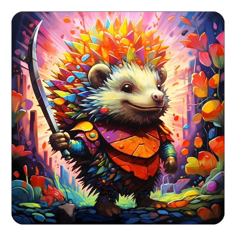 مگنت کاکتی طرح حیوانات رنگی مدل mp26739