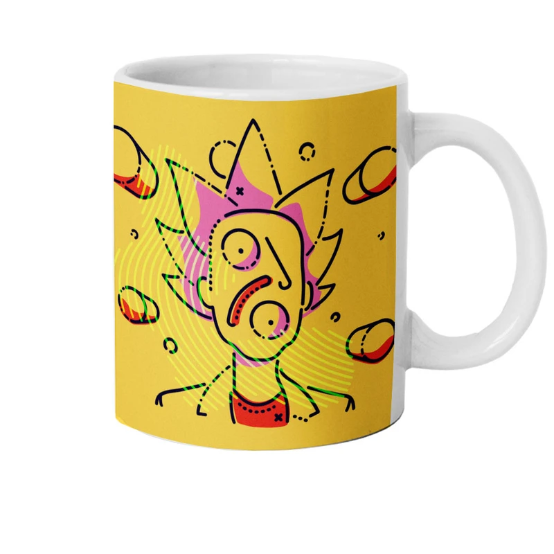 ماگ هومرو طرح ریک و مورتی مدل M1339 