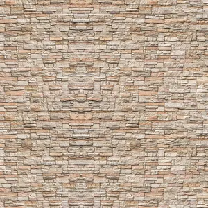 پوستر دیواری سه بعدی مدل دیوار سنگ آنتیک DVRF2498