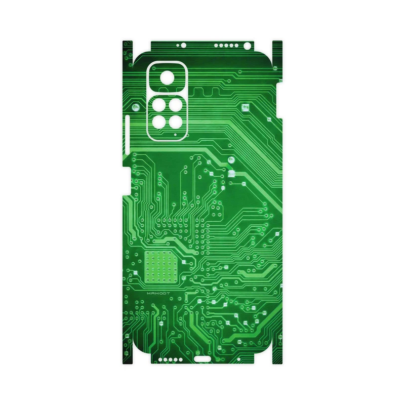 برچسب پوششی ماهوت مدل Green-Printed-Circuit-Board-FullSkin مناسب برای گوشی موبایل شیائومی Redmi Note 11S