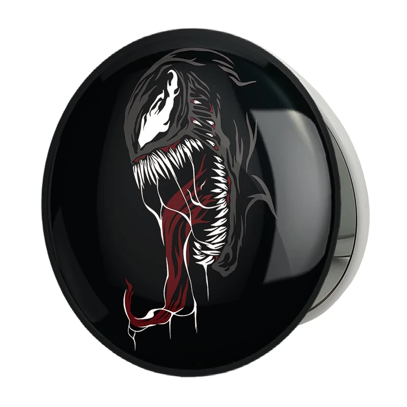 آینه جیبی خندالو طرح ونوم Venom مدل تاشو کد 27315 