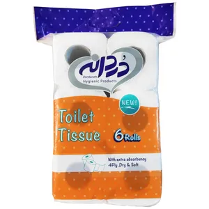 دستمال توالت دردانه مدل Soft بسته 6 عددی