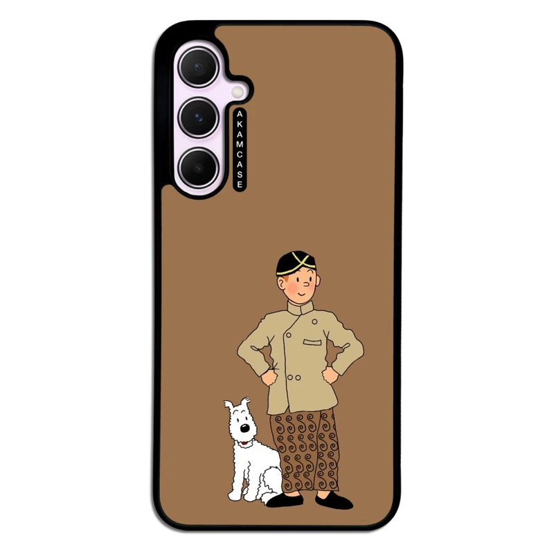 کاور آکام مدل AMC-WSGA35-TINTIN-23 مناسب برای گوشی موبایل سامسونگ Galaxy A35