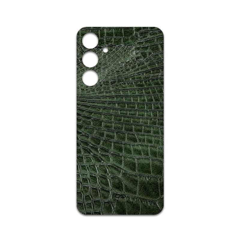 برچسب پوششی ماهوت مدل Green-Crocodile-Leather مناسب برای گوشی موبایل سامسونگ Galaxy A16 4G