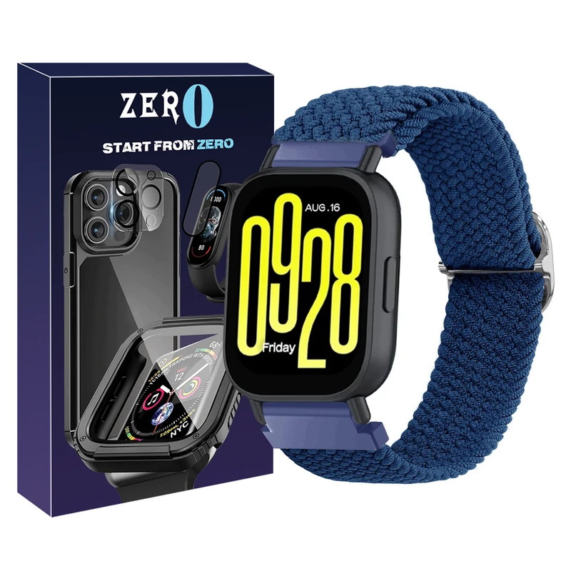 بند زیرو مدل Braided ZR TW مناسب برای ساعت هوشمند شیائومی Redmi Watch 5 Active / Redmi Watch 5 Lite