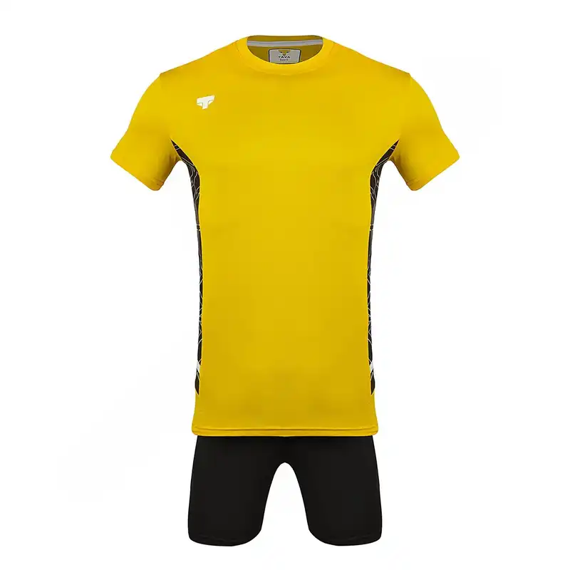 ست پیراهن و شورت فوتسال مردانه مدل NK--7887
