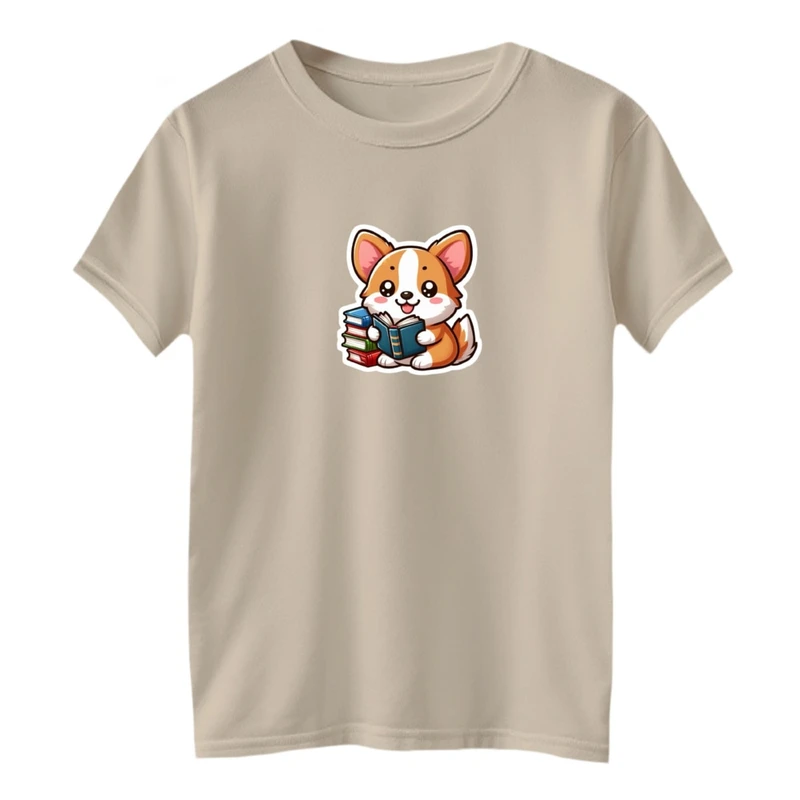 تی شرت آستین کوتاه بچگانه مدل روباه کارتونی کد01