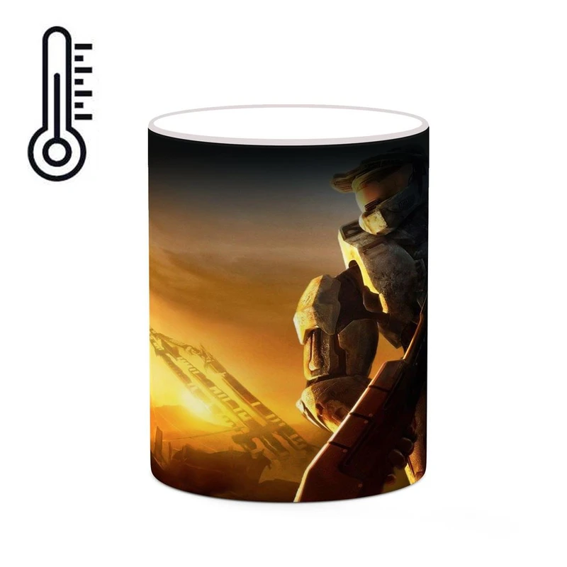 ماگ حرارتی کاکتی مدل بازی هالو Halo 2 کد mgh29035