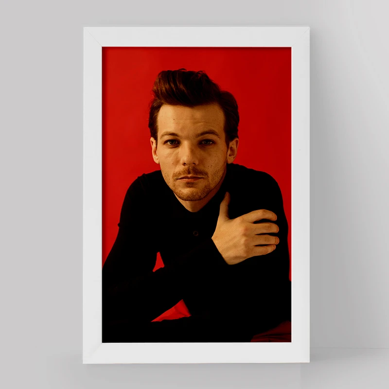 تابلو خندالو مدل لویی تاملینسون گروه موسیقی وان دایرکشن One Direction کد 18902