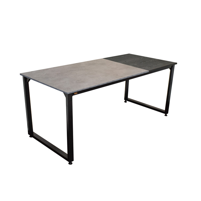 میز ناهارخوری شش نفره دیزم مدل مونتاژی LNC_asm_150×80_Di_BAGR