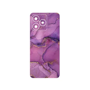 MAHOOT Purple Marble Cover Sticker for Realme C53