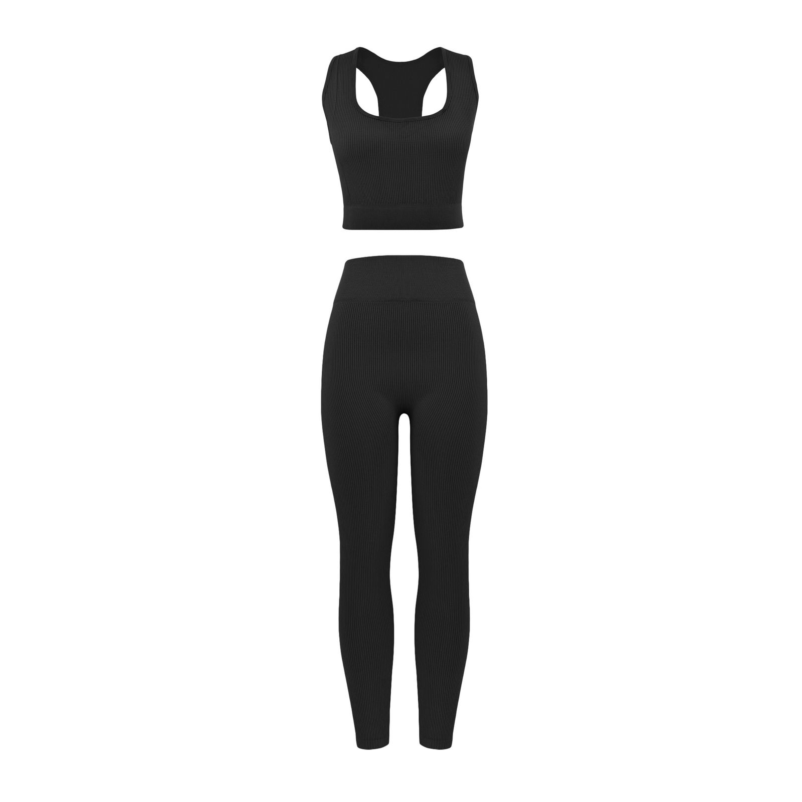 ست نیم تنه و لگینگ ورزشی زنانه مدل روما کد 3368 -  - 1
