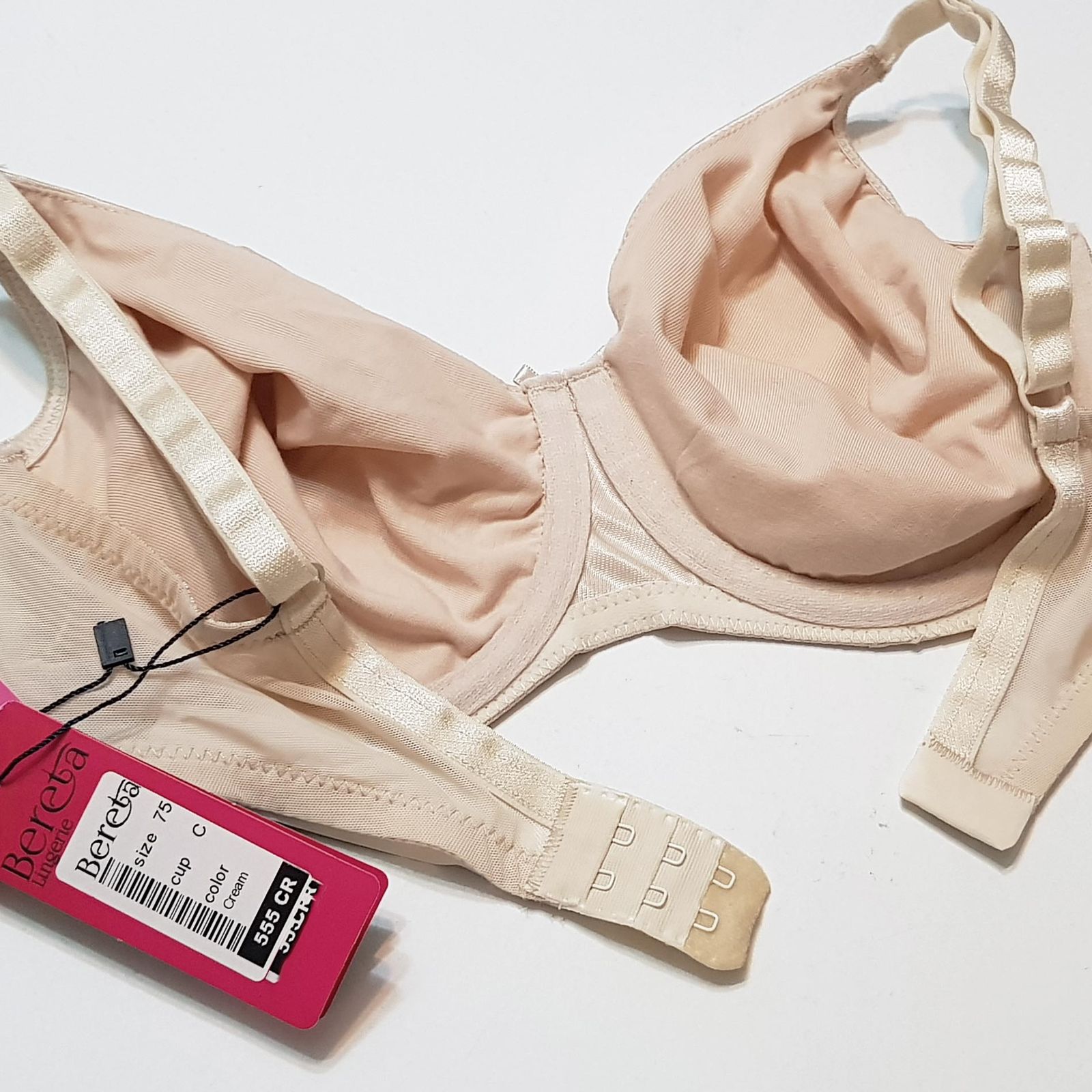 سوتین زنانه برتا مدل ساتن فنردار کد 5117-555-CR -  - 5