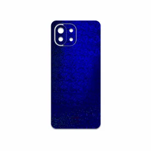 MAHOOT Blue-Holographic Cover Sticker for Xiaomi 11 Lite 5G NE