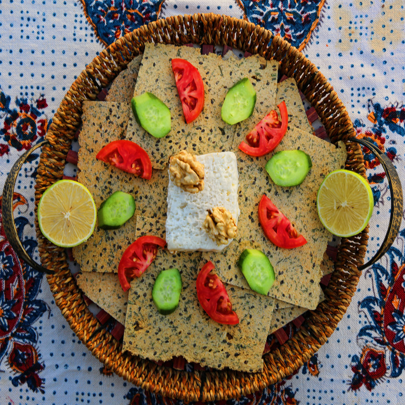 نان خشک جودوسر خالص رژیمی دیابت طلایه داران - 500 گرم