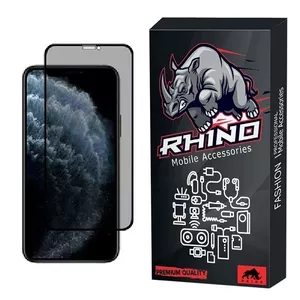 محافظ صفحه نمایش حریم شخصی راینو مدل FL مناسب برای گوشی موبایل شیائومی Redmi Note 10 pro