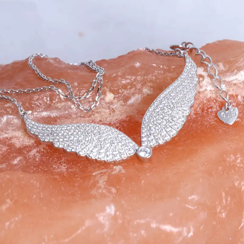 گردنبند نقره زنانه مدل AMT_M024