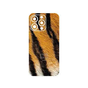 MAHOOT Tiger Skin Cover Sticker for Apple iphone 13 Pro