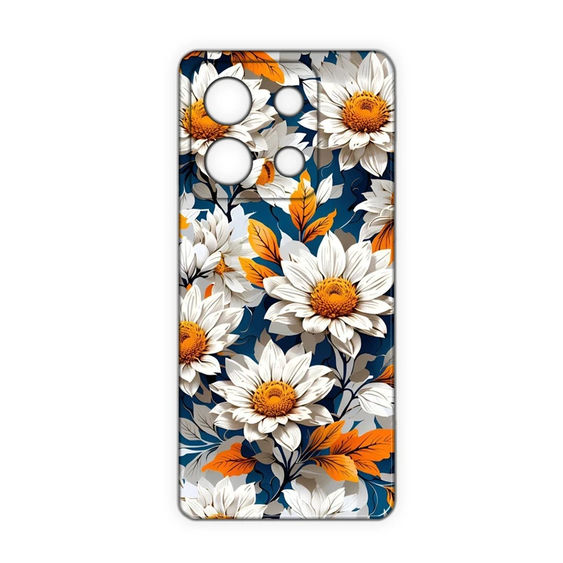 کاور مدل گل کد 329 مناسب برای گوشی موبایل شیائومی Redmi Note 13 Pro 4G / Poco M6 Pro 4G
