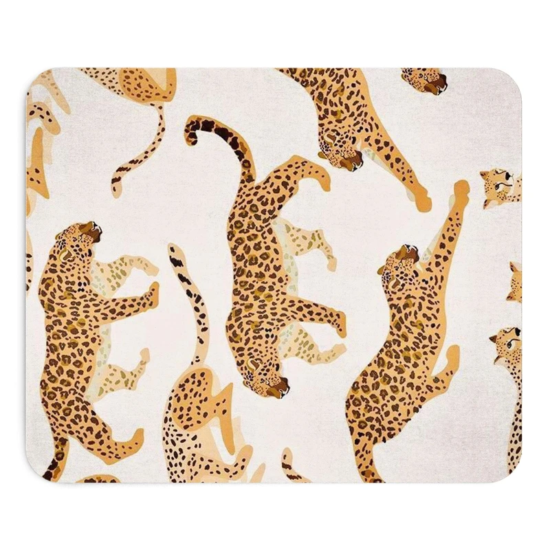 ماوس پد طرح پلنگ سایز 19x24 سانتی متر