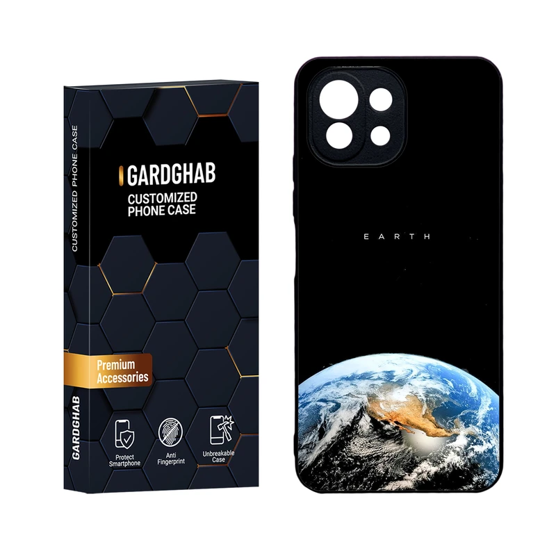 کاور گارد قاب مدل دورژله ای کهکشان مناسب برای گوشی موبایل شیائومی Mi 11 Lite 4G / 5G