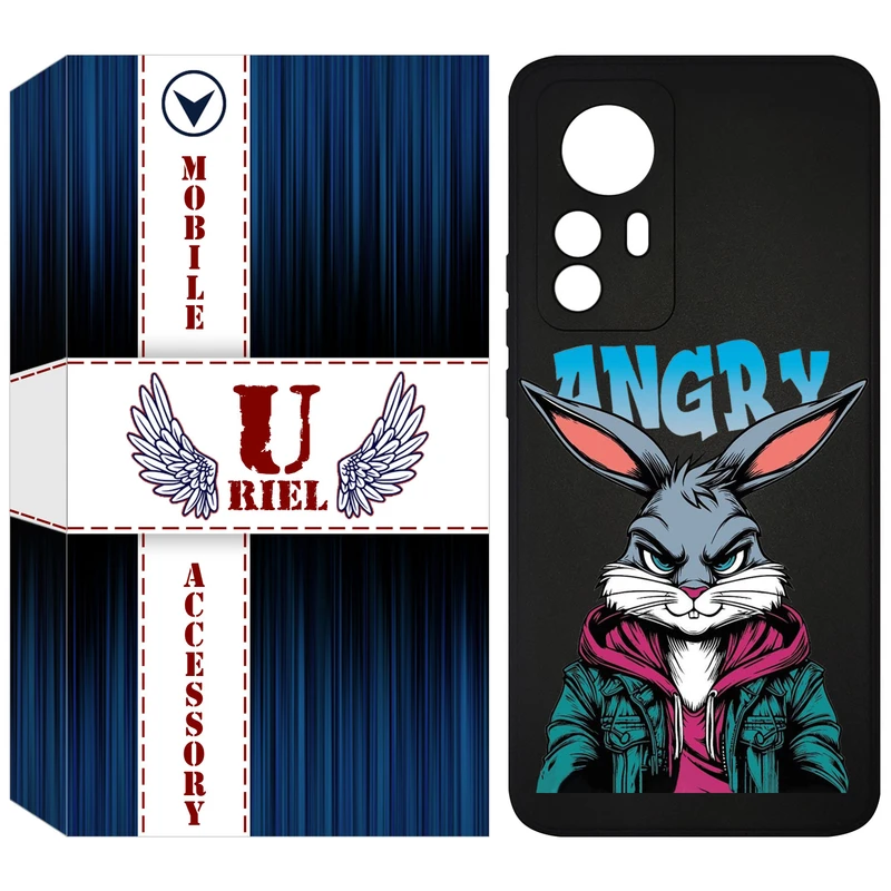 کاور یوریل قاب مدل KSH کد 51 طرح خرگوش مناسب برای گوشی موبایل شیائومی 12T