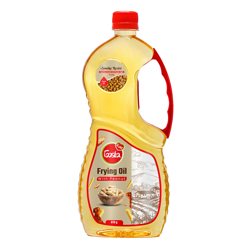  روغن مایع سرخ کردنی حاوی بادام زمینی توسکا لایت - 810 گرم