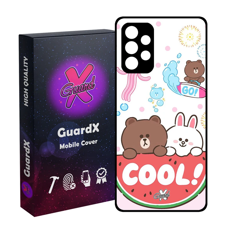 کاور گارد ایکس طرح Cool مدل Glass10071 مناسب برای گوشی موبایل سامسونگ Galaxy A32 4G
