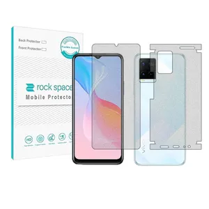 Rock space HyMTT model Matte screen protector suitable for Vivo Y21 mobile phone with back protector