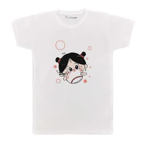 تی شرت بچگانه پرمانه طرح دخترانه جذاب کد pmt.5274