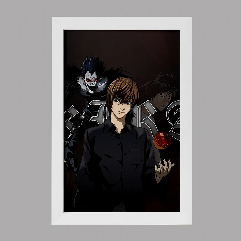 تابلو خندالو مدل انیمه دفترچه مرگ (Death Note) کد F799