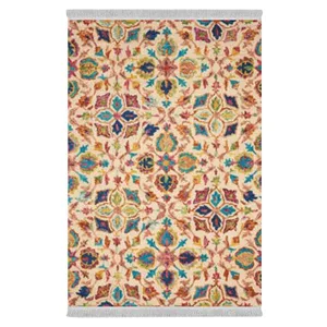 فرش پارچه‌ای دفه مدل فرشینه طرح مدرن  کد 8208