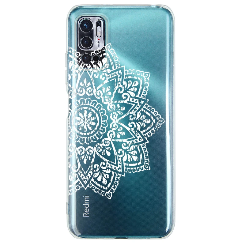 کاور مگافون طرح ماندالا مدل C63-W مناسب برای گوشی موبایل شیائومی Redmi Note 10 5G