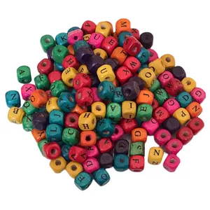 مهره دستبند مدل چوبی کد 280 بسته 150 عددی