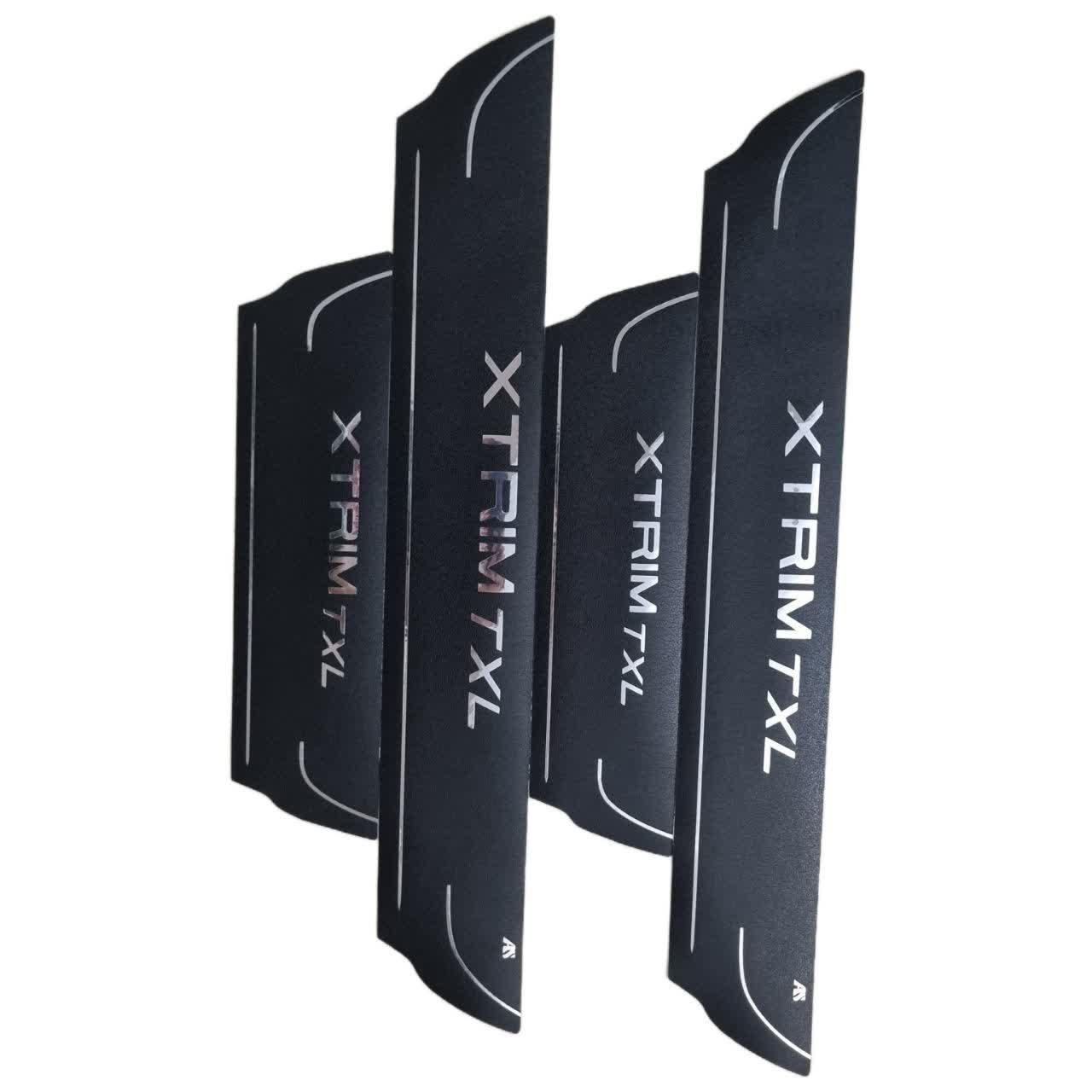 برچسب پارکابی خودرو امیران اسپرت طرح چرم کد 2025082 مناسب برای XTRIM TXL مجموعه 4 عددی