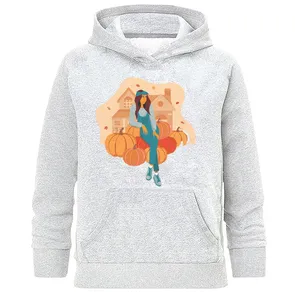 هودی زنانه طرح پاییز و دختر مدل H316