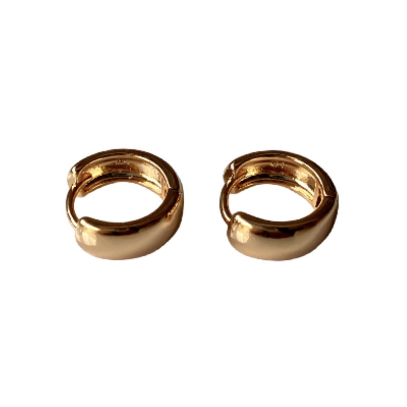 گوشواره زنانه ژوپینگ مدل حلقه ای ساده گوشواره زنانه ژوپینگ مدل حلقه ای ساده