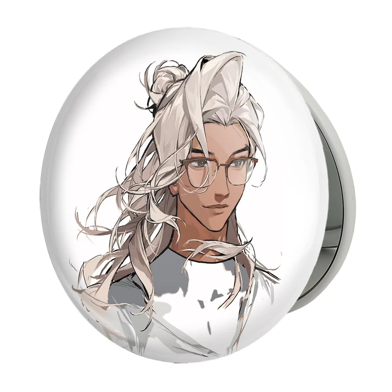 آینه جیبی خندالو طرح بازی اورواچ (Overwatch) مدل تاشو کد 31615