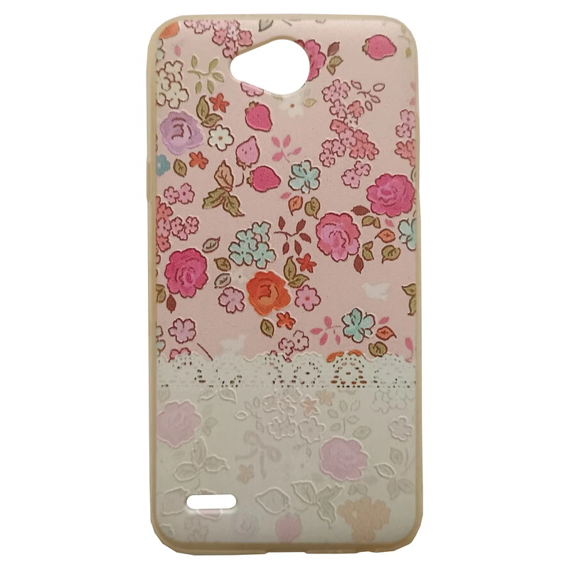 کاور مدل فانتزی کد 10-0 طرح گل مناسب برای گوشی موبایل ال جی X Power 2
